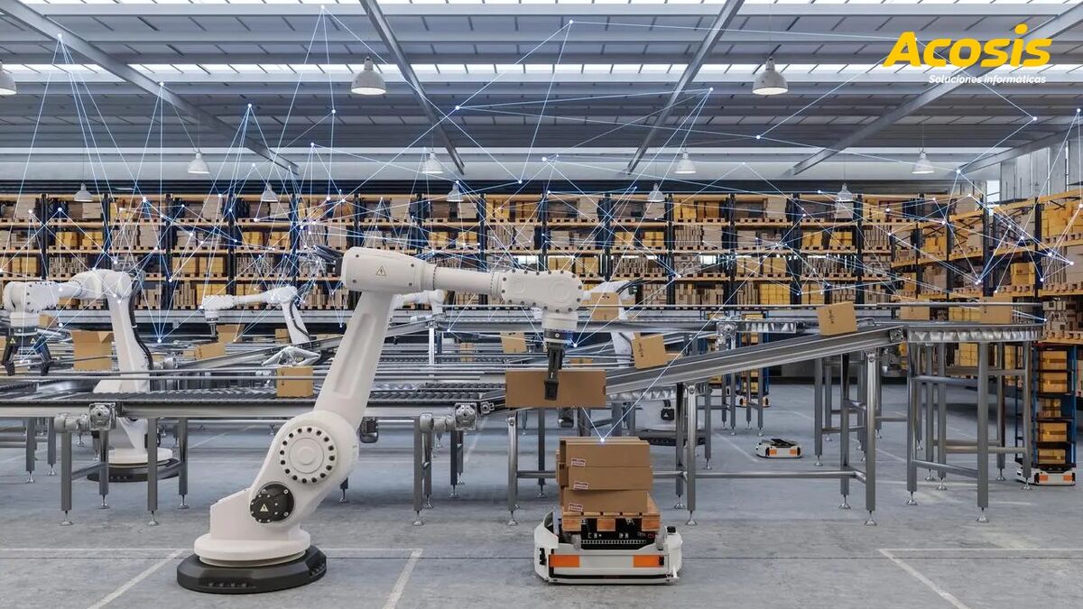 Automatización y robótica para aumentar la eficiencia y la sostenibilidad en la logística.